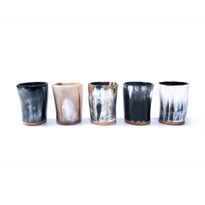 Tasse à boire en corne de buffle, tasse viking en corne naturelle, écologique, réutilisable et lavable, verre à boire en corne - Product Image 3