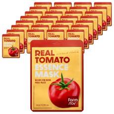 Maschera Viso all'Essenza di Pomodoro Farmstay, 40 Pezzi in 1 Confezione - Maschera in Tessuto Idratante alle Erbe - Product Image 1