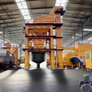Atlas Asphalt Batch Mix Plant ABM 1500 Maquinaria de construcción de carreteras de alto rendimiento - Product Image 1