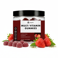 Complément alimentaire OEM/ODM/OBM, gommes multivitaminées de qualité supérieure, soutien immunitaire, gommes multivitaminées
