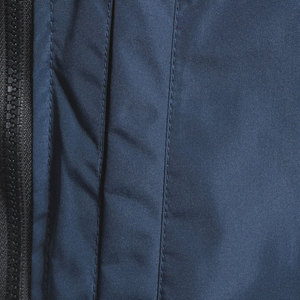 Blouson bomber bleu marine pour homme, fermeture éclair, style décontracté, polyester, coupe-vent - Product Image 6