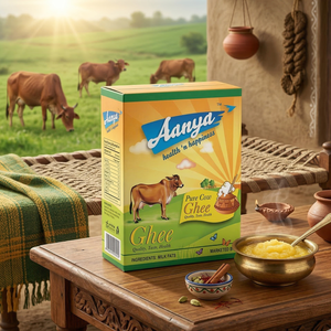 Boîte cadeau en carton imprimé pour sari |   Boîte à sari de style couvercle Ciel et Terre |   Boîte d'emballage de luxe pour sari - Product Image 4