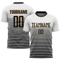 En Kaliteli Yeni Model Futbol Forması Unisex Nefes Alabilen Polyester Isı Transferli Futbol Forması