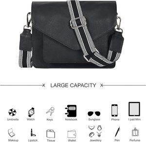 Bolsos de Mano y Bolsos Cruzados de Cuero Genuino Elegantes para Mujer, al por Mayor, OEM, con Logotipo y Color Personalizados, de Alta Calidad para Eventos y Salidas - Product Image 5