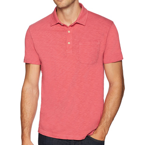 Polos de Color Sólido con MOQ Bajo, los Más Vendidos a Precio Económico, Disponibles en Stock, Polos de Manga Corta para Hombre Personalizados - Product Image 4
