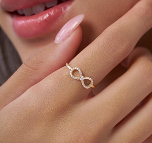 Anillo de Mujer de Oro de 14 Quilates Chapado en Oro Vintage Hecho a Mano con Diamantes Cultivados en Laboratorio de Corte Brillante, Certificado por IGI, Joyería Fina de Regalo - Product Image 4