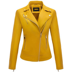 Veste en cuir véritable de haute qualité pour femmes, pour motards, filles, en cuir de vache pakistanais, vestes en cuir véritable pour femmes - Product Image 1