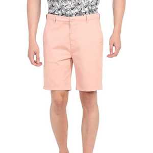 Pantalones Cortos Bermuda de Algodón de Color Liso para Hombre, Cintura Media, Cierre de Botones, Estilo Casual, Tejido Transpirable, Novedad, Sencillos y a la Moda - Product Image 1