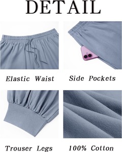 High Demand Baggy Pants Relaxed Fit Premium Fabric Everyday Casual <b>Trousers</b> Factory - Product Image 5
