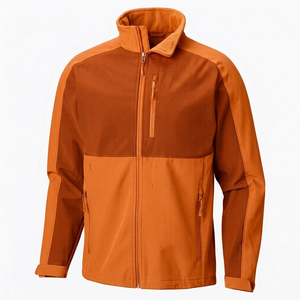 Regular Fit Breathable Men's Softshell <b>Jacket</b> Outdoor <b>Running</b> Unisex Waterproof Windproof Eco-Friendly Streetwear <b>Winter</b> Wear - Product Image 6