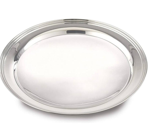 Bandeja Redonda Moderna de Acero Inoxidable 304, Gruesa, en Varios Tamaños, para Frutas, Pasteles, con Logotipo Personalizado, para Uso Doméstico, Venta al Por Mayor - Product Image 4