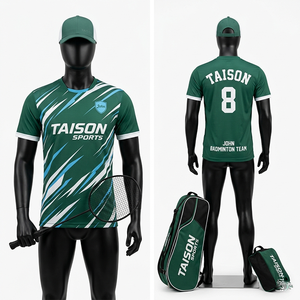 Premium 600D Polyester 320 GSM Men Badminton Bag Olive Green Multi Panel Design Custom Sublimation Print Logo - Product Image 2