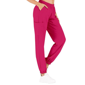 Comfortable Medical Nursing <b>Scrub</b> Jumpsuit Uniform Sets Custom Logo Women Long Sleeve Stretchy Plus Size Fashion <b>Nurse</b> Wear - Product Image 3