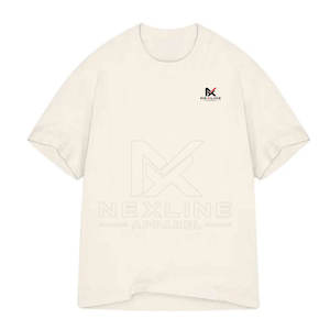 Camiseta Extra Grande con Logotipo Personalizado para Hombre, Algodón Grueso, Hombros Caídos, Ropa Hip Hop de Alta Calidad, Transpirable y Ecológica - Product Image 4