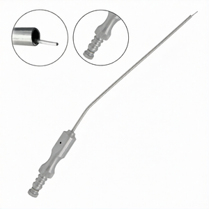 Tubo de Succión Frazier de Calidad Premium, Punta 6FR, Cánula Aspiradora de 7.6 Pulgadas, Instrumento de Succión de Precisión para Cirugía - Product Image 1