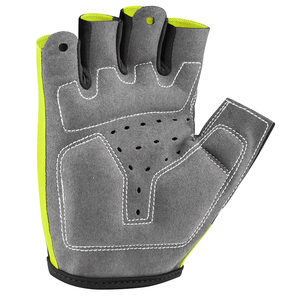 Shockproof Cycling Gloves Half <b>Finger</b> Mountain <b>Biking</b> Mitts Silicon Printing Palm Grip Adjustable Wrist Wrap Wear Cycling Gloves - Product Image 3