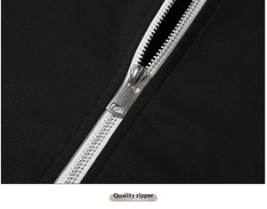 Fashionable Men's Winter Sports Jacket with Turn-down Collar Zipper 100% Cotton Fleece Solid Design bangladesh manufactures - Product Image 4