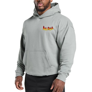 Sweat-shirts à capuche surdimensionnés en molleton 100% coton de qualité supérieure pour hommes, fabriqués sur mesure, vente en gros - Product Image 1