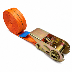 Correas de Amarre Provina de Poliéster de Alta Resistencia de 1 a 4 Pulgadas - Seguridad de Carga, 800 kg de Resistencia a la Rotura, Sin Gancho, Múltiples Tamaños - Product Image 1