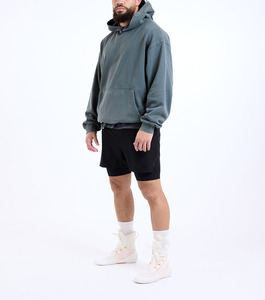 เสื้อฮู้ดดี้ผู้ชายไซส์ใหญ่พิเศษ ผ้าฝ้ายพรีเมียม เสื้อสเวตเชิ้ตคุณภาพสูง รับผลิตแบบ OEM ODM แบรนด์ส่วนตัว ขายส่งจากโรงงาน - Product Image 1