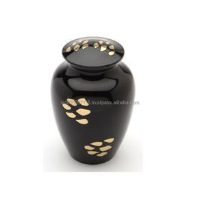 ขายดีโกศโลหะสำหรับสัตว์เลี้ยงที่เป็นที่รักขี้เถ้ากับงานโบราณและฝาบิดปลอดภัย - Product Image 6