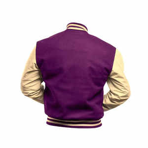 Blouson universitaire brodé personnalisé pour couple, style streetwear, nouvelle collection 2026, 100 % coton, pour homme, printemps - Product Image 2