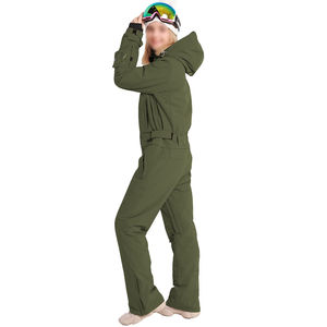 Traje de snowboard cálido para mujer, talla grande, cortavientos, impermeable, de alta calidad, para esquí de invierno. - Product Image 4