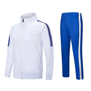 High Quality Custom Sublimated Training Uniforms Mens <b>Plain</b> Slim Fit <b>Tracksuit</b> Sets Jerseys Sports <b>Tracksuit</b> - Product Image 3