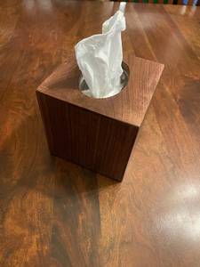 Tabletop Wooden Tissue Box Holder Napkin Storage Rack Restaurant Desktop <b>Paper</b> Organizer Home Decoration Case <b>Kitchen</b> Bathroom - Product Image 3
