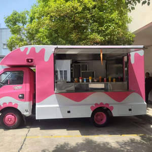 Remolque de Comida Móvil 4x4 de Acero Inoxidable y Vidrio para Servicio de Snacks y Catering Comercial con Capacidad para 150 Personas y Potencia de 1.5KW-20KW - Product Image 1