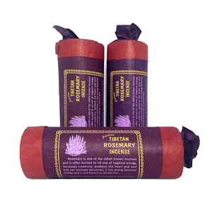 เครื่องหอมโรสแมรี่โบราณแบบทิเบตทำมือ Lamatar1กลิ่นหอมไม้จันทน์เป็นมิตรกับสิ่งแวดล้อมเวลาในการเผาไหม้60นาทีสำหรับการทำสมาธิ - Product Image 5