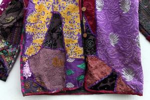 Chaqueta India Abrigo de mujer Chaqueta Bohemia Abrigos de algodón para mujer - Product Image 3