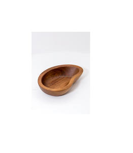 Bol de service en bois fait main en gros, grand modèle pour salades, fruits, pâtes – Produit de table en bois massif naturel - Product Image 5