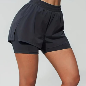 Nouveaux shorts double couche pour femmes en vente / Shorts double couche pour femmes taille adulte au prix le plus bas, prix de gros - Product Image 4