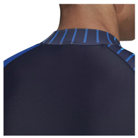 Dernier design, vente en gros, vêtements de sport personnalisés pour hommes, respirants, légers, manches longues, spandex/polyester, rashguard pour hommes