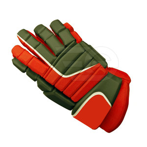 Men Youth Sports Lacrosse <b>Gloves</b> Strong Grip Padded Protection Breathable Flexible Training Gear Durable Outdoor Leather - Product Image 2