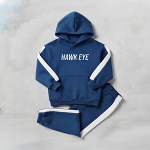 Conjuntos Deportivos de Invierno Transpirables y Ligeros para Niños, Tallas Grandes, Sudaderas con Capucha, Ropa Deportiva para Gimnasio, Estampado Sólido, Personalizados OEM - Product Image 6