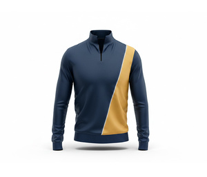 Wholesale Custom Quarter Zip Jacket for Football Teams for <b>Men</b> Women Youth Sportswear Quick Dry Team <b>Pullover</b> - Product Image 6