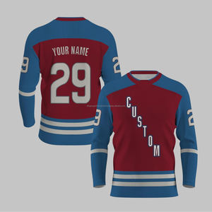 เสื้อเจอร์ซีย์เล่นฮ็อกกี้น้ำแข็งสำหรับผู้ชายและผู้หญิงเสื้อใส่ฝึกซ้อมเสื้อเจอร์ซีย์สำหรับผู้ใหญ่และเยาวชน - Product Image 6