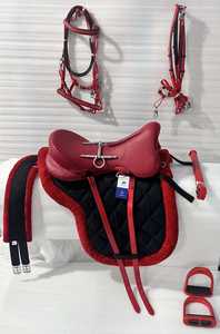 Sillín de Endurance BLUHORSE Horse Snap, Conjunto Completo, Hecho a Mano, Cuero Sintético, Modelo de Fibra Duradera para Equitación Inglesa - Product Image 3