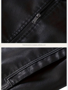 Veste en cuir pour hommes de haute qualité, coupe-vent et robuste Logo personnalisé Fashion Whole Selling Price Veste de vêtements pour hommes - Product Image 6