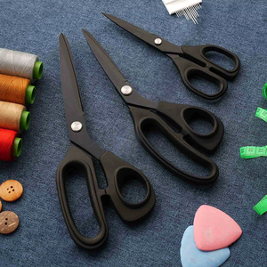 Ciseaux professionnels pour artisanat, ciseaux de bureau, ciseaux de tailleur, ciseaux faits à la main plaqués titane coloré, ciseaux de couture domestiques - Product Image 5