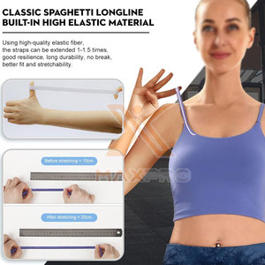 สปอร์ตบราออกแบบใหม่ล่าสุด โลโก้สั่งทำได้ ผลิตจากผ้าสแปนเด็กซ์และโพลีเอสเตอร์ สำหรับผู้หญิง มีจำหน่ายแล้ว - Product Image 2