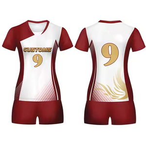 Uniformes de Voleibol de Manga Corta con Nuevo Diseño Cómodo, Ropa Deportiva Unisex de Nueva Llegada - Product Image 1