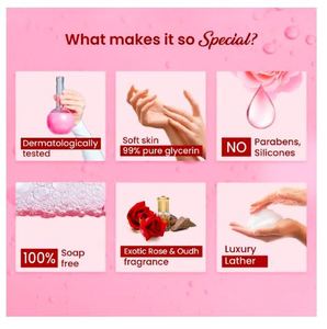 ชุดคอมโบกูลาบารี โรส เฟรชชีนส์ ชาวเวอร์ ผิวนุ่ม กลิ่นดอกไม้หอมสดชื่น - Product Image 2