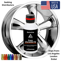 Peinture chromée véritable Alsa Easy Chrome FX 4 Oz, peinture chromée effet miroir pour voiture et moto
