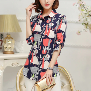 Ropa Elegante para Exteriores, Blusas de Trabajo de Oficina y Ropa Casual de Verano para Mujer, Camisas de Manga Larga con Botones Hechas a Medida - Product Image 6