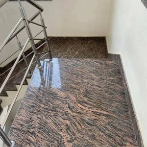 Dalles de pierre naturelle en granit tigre en promotion pour comptoirs de cuisine, dessus de salle de bain, tables à manger, tables basses et revêtements de sol - Product Image 6