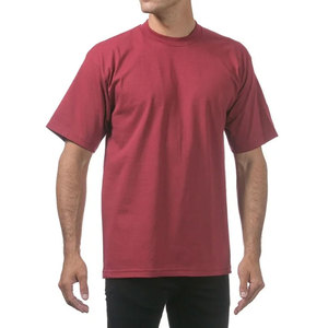 T-shirt à manches courtes en coton épais pour homme, col rond, coupe ample, grandes tailles, impression de logo personnalisée, t-shirts pour hommes - Product Image 4
