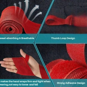 Attelles de poignet en néoprène bleues avec fermeture magnétique/à enfiler pour la musculation, unisexe, réglables, protection de la paume - Product Image 6
